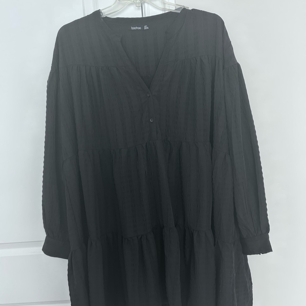 Boohoo Elegant Black Dress